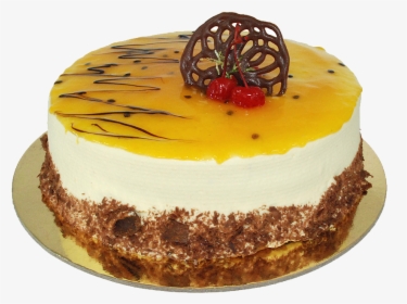 Torta De Maracuyá - Decoracion Cheesecake De Maracuya, HD Png Download, Free Download
