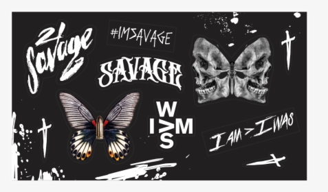 21 Savage Butterfly, HD Png Download, Free Download
