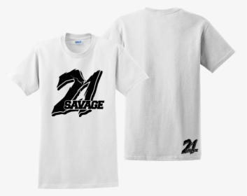 21 Savage T Shirt Supreme Savage Slaughter Gang Feel - Japanese Nike T Shirt, HD Png Download, Free Download