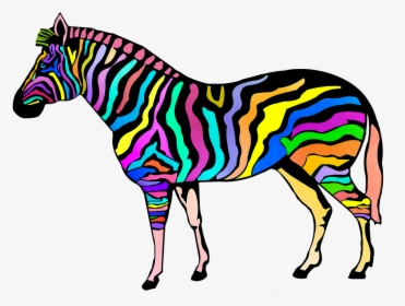 Coloring Page Zebra Animals Printable, HD Png Download, Free Download