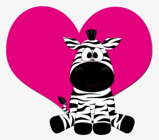 Zebra Kawaii Clipart , Png Download - Cute Cartoon Zebras, Transparent Png, Free Download