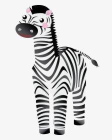 Free To Use Amp Public Domain Zebra Clip Art - Cartoon Zebra Clip Art Transparent Free, HD Png Download, Free Download