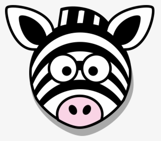 Zebra Face Clip Art, HD Png Download, Free Download