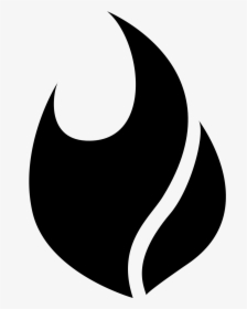 Fire Ball Black And White Clipart , Png Download - Transparent Fireball Black, Png Download, Free Download