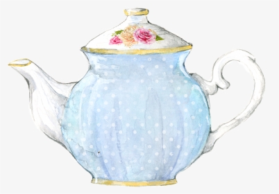 Transparent Teapot Png - Water Color Teapot Png, Png Download, Free Download