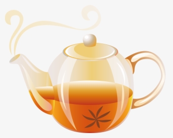 Teapot Vector 2 Kettle - إبريق ساخن كليب ارت, HD Png Download, Free Download