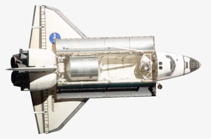 Space Shuttle Png Image - Endeavour Shuttle In Orbit, Transparent Png, Free Download