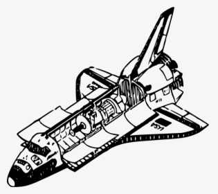 Space Shuttle 1 Svg Clip Arts - Space Shuttle Silhouette Free, HD Png Download, Free Download