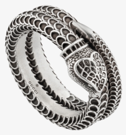 Gucci Garden Silver Snake Ring - Gucci Garden Snake Ring, HD Png Download, Free Download