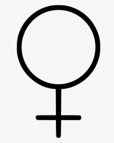 Woman Gender Sex Female Gender Symbol - Symbol For Woman Png, Transparent Png, Free Download