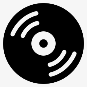 Retro Vinyl Record - Music Disc Icon, HD Png Download, Free Download