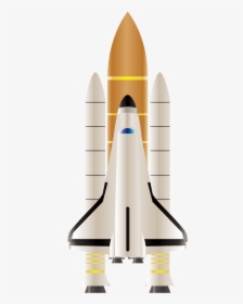 Space Shuttle On Clipart, HD Png Download, Free Download
