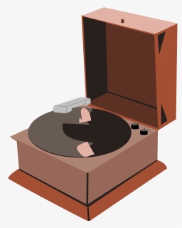 Old Record Player Clipart, HD Png Download, Free Download