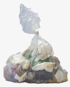 Clear Garbage Bag - Waste Plastic Bag Icon Png, Transparent Png, Free Download