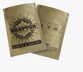 Kraft Paper Weed Bags Smell Proof Container - Weed Bag Paper, HD Png Download, Free Download