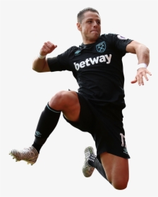 Javier “chicharito” Hernandez Render - Javier Hernandez West Ham Png, Transparent Png, Free Download