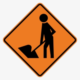 Caution Clipart Road Work Sign - Oamaru, HD Png Download, Free Download