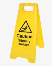 Caution Slippery Surface Board - Men At Work Board, HD Png Download, Free Download