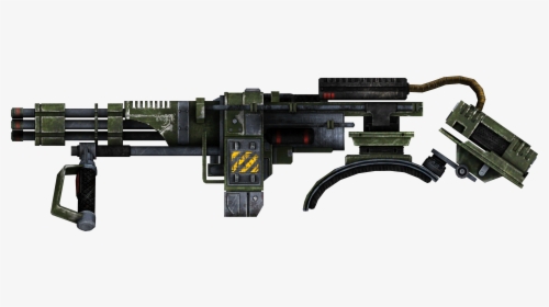 Real Gun Png Fallout New Vegas Shoulder Mounted Machine Gun