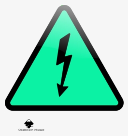 Electricity High Warning Voltage Sign Png Free Photo - Png Emoji Warning Sign, Transparent Png, Free Download