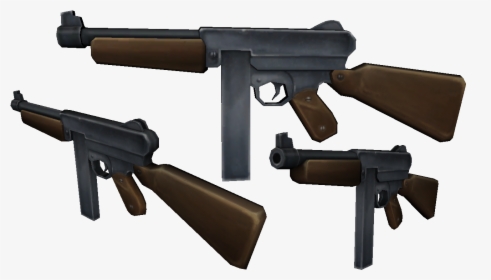 Royal Sub-machine Gun - Team Fortress 2 Tommy Gun, HD Png Download, Free Download