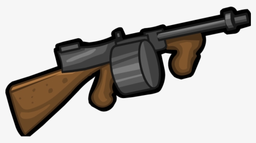 Png Transparent Background Gun - Cactus Mccoy Machine Gun, Png Download, Free Download