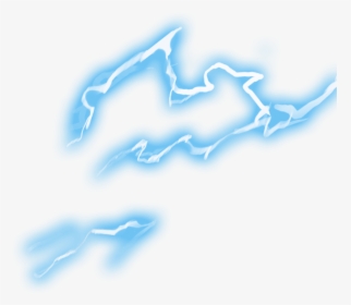 Blue Lightning Element Png Download - Transparent Lighting Effect Png, Png Download, Free Download
