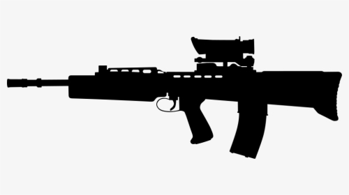 Gun - Assault Rifle Png Icon, Transparent Png, Free Download