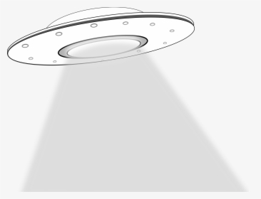 Ufo Cartoon With Black Background, HD Png Download, Free Download