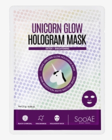 Unicorn Holographic Face Mask, HD Png Download, Free Download