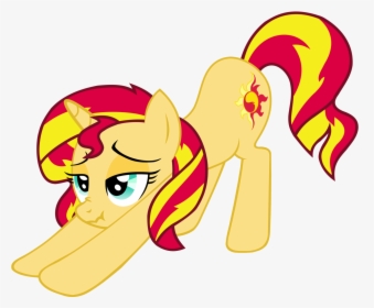 Unicorn Vector Face - Vector Sunset Shimmer Pony, HD Png Download, Free Download