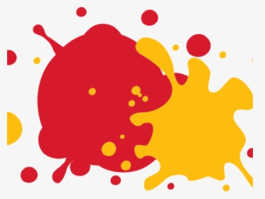 Ketchup Clipart Splat - Ketchup And Mustard Png, Transparent Png, Free Download
