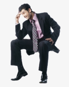 Sitting Man Png Free Download - Businessman Sitting Png, Transparent Png, Free Download