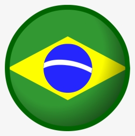 Brazil Flag - Brazil Flag Circle Transparent, HD Png Download, Free Download