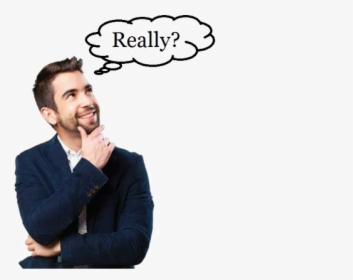 Thinking Man Free Png Image - Male Thinking Png, Transparent Png, Free Download