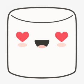 Stickerpop Marshmallow Png , Png Download - Heart, Transparent Png, Free Download
