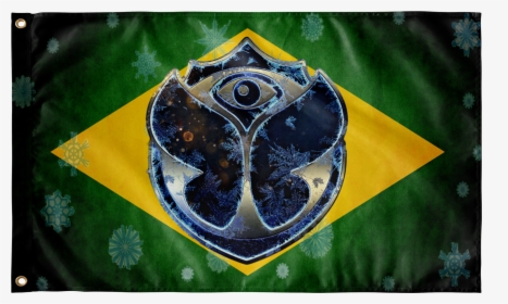 Brazil Flag For Festival - Tomorrowland Winter 2020 Logo, HD Png Download, Free Download