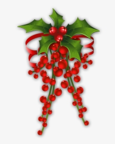 Christmas Mistletoe Transparent, HD Png Download, Free Download