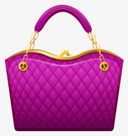 Pink Handbag Png Clip Art - Hand Bag Clip Art, Transparent Png, Free Download