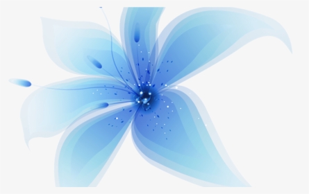 Decorative Blue Flower Png Clip Art Image Gallery Yopriceville - Corner Flower, Transparent Png, Free Download