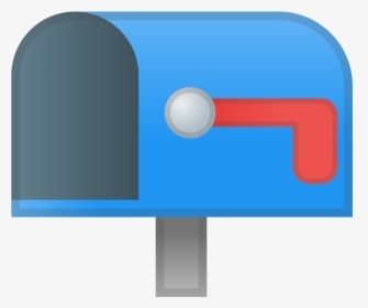 Open Mailbox With Lowered Flag Icon - Emoji Buzon Png, Transparent Png, Free Download