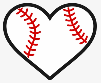 Baseball Heart Png - Baseball Heart Svg Free, Transparent Png, Free Download
