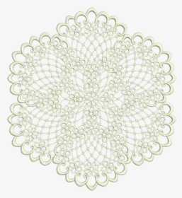 Lace Doily Png - Round Vinyl Floor Mats, Transparent Png, Free Download