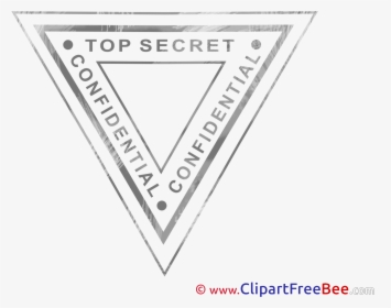 Top Secret Stamp Illustrations For Free - Triangle, HD Png Download, Free Download