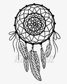 By Didi Fox - Small Drawing Of Dreamcatcher, HD Png Download, Free Download