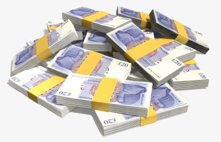 The Cash Business - Pound Sterling Pile, HD Png Download, Free Download