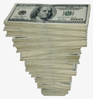 Cash Drawing Stack Money - Stack Of Money Transparent Background, HD Png Download, Free Download