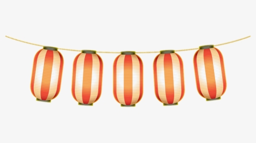 Japanese Paper Lanterns, Lantern String, Lights - Banner, HD Png Download, Free Download