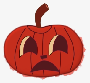 Halloween Faces For Pumpkins, Orange Clip Arts - Red Pumpkin Clipart, HD Png Download, Free Download