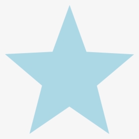 Svg Star Clear Background - Light Blue Star White Background, HD Png Download, Free Download